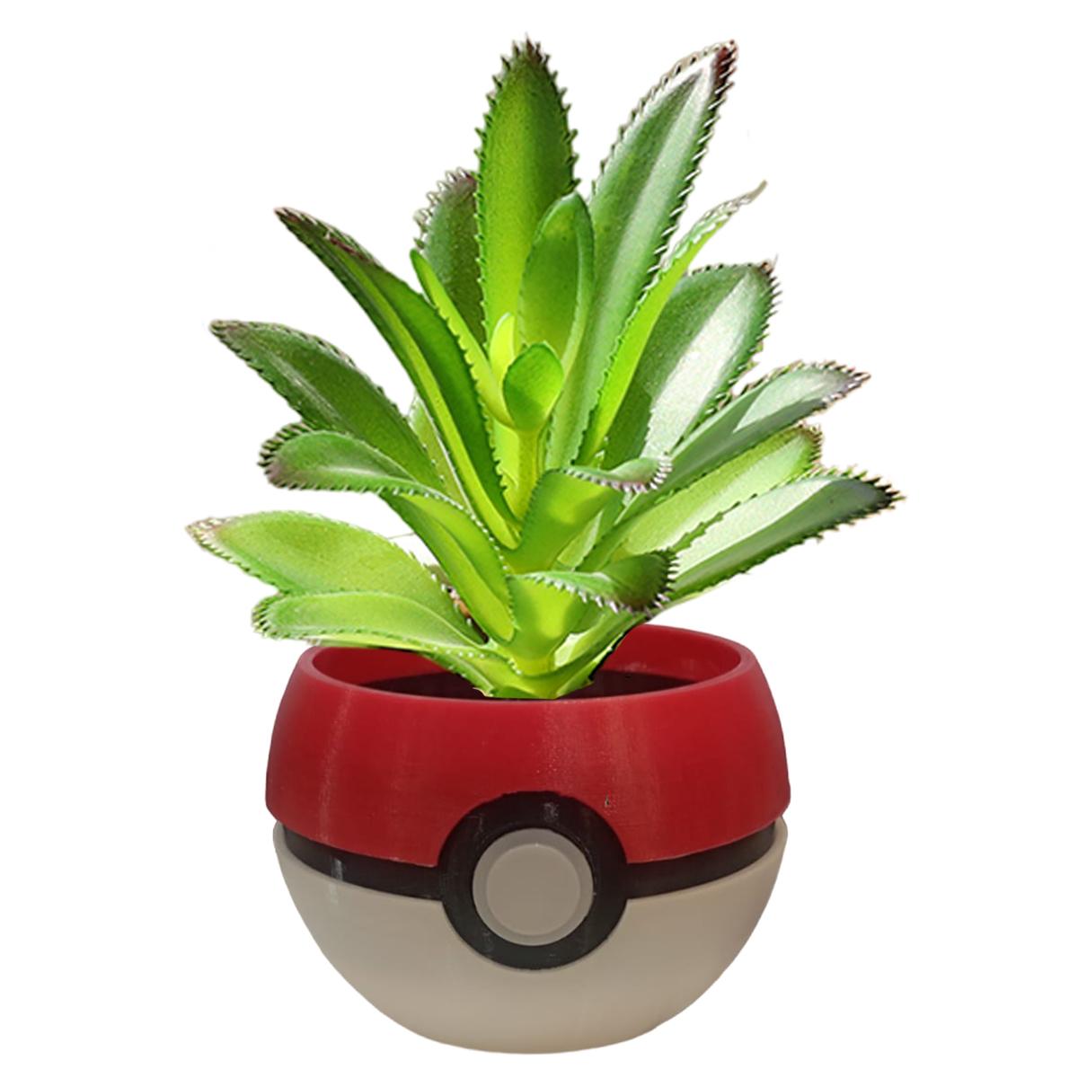 Foto 1 | Maceta 3D Art MXYWB-001 color Rojo - Pokebola