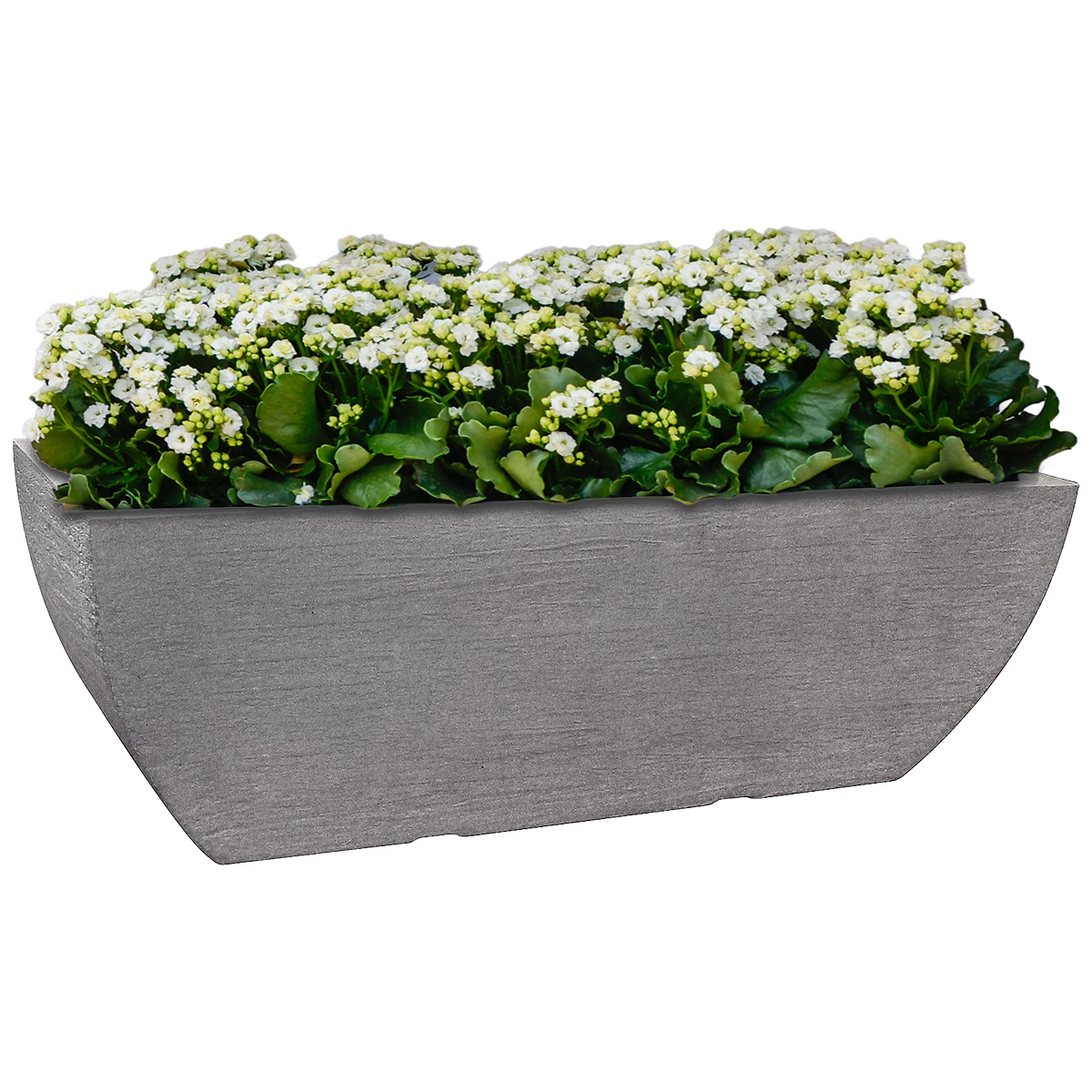 Foto 3 pulgar | Maceta Artego para Exteriores Tipo Jardinera 45 cm Gris Stone de Polietileno Ultra Ligera