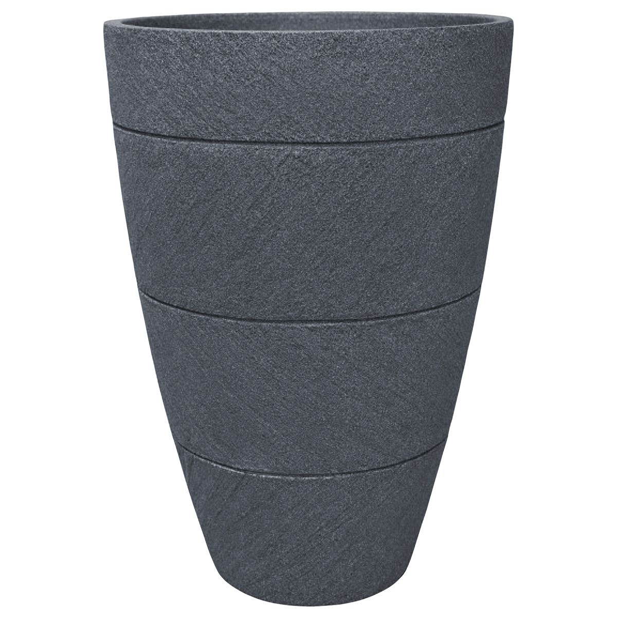 Foto 2 pulgar | Maceta Artego para Exteriores Cónica Grande 64 cm de Alto Azul Grafito Savia de Polietileno Ultra Ligera
