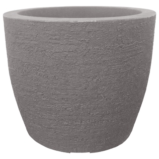 Foto 1 | Maceta Moderna Para Exteriores Compacta De 20 Cm De Alto Polvo Color Gris Stone De Polietileno Ultra Ligera Artego