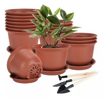 Foto 1 | Macetas Pequeñas Eo Safe Imports Esi-18529 Cobre 16 Pzs