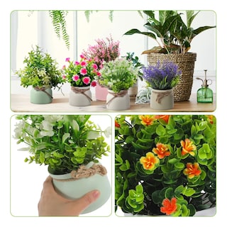 Foto 3 | Plantas Artificiales Flor Bonsai 6 Piezas Eo Safe Imports Esi-18527 Multicolor