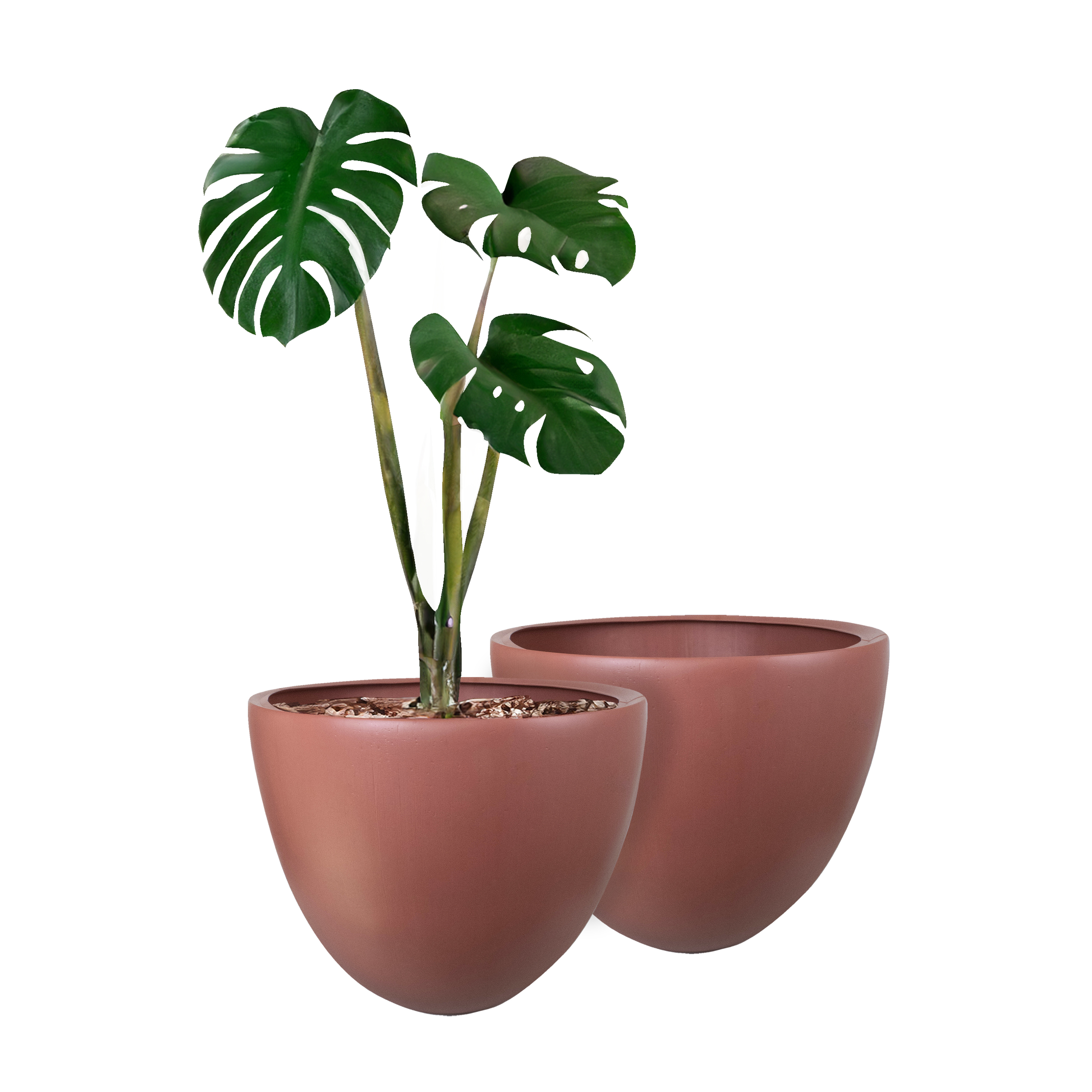Foto 2 pulgar | Atmos Homeware Macetas Decorativas Para Interior Y Exterior |  Capacidad Para 45 Litros | Modelo Bis Color Terracot