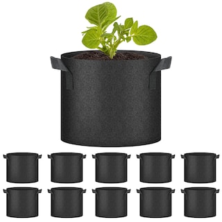Foto 1 | Macetas Para Cultivo De Plantas Healsmart Tomoato De 7 Galones Paquete De 10 - Venta Internacional.