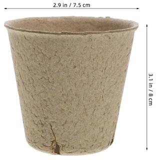 Foto 4 | Kit De Macetas Biodegradables Xtellar 50 Pcs Embellece Tu Jardín De Forma Sostenible
