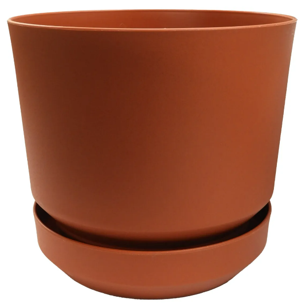 Foto 3 | Macetas Xtellar 26cm Contemporáneas De Lujo Para Jardín - Paquete De 3