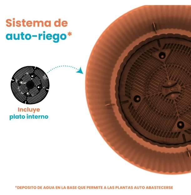 Foto 4 pulgar | Macetas Xtellar De 20 L Para Interior Y Exterior En Diseño Sofisticado  Pack De 2