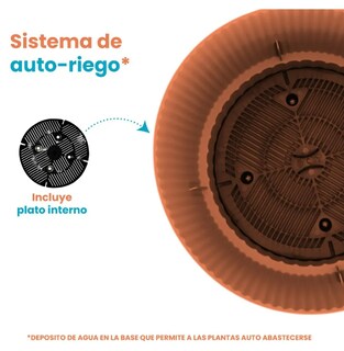 Foto 3 | Macetas Xtellar De 20 L Para Interior Y Exterior En Diseño Sofisticado Pack De 2