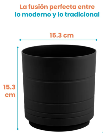 Foto 3 pulgar | Kit Xtellar De 2 Macetas Auto-riego Premium Para Interior Y Exterior De 2.4 L