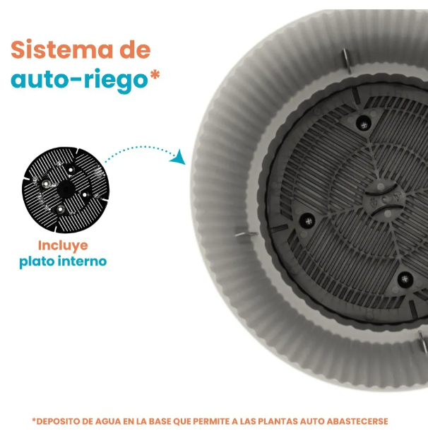 Foto 4 pulgar | Macetas Xtellar De 20 L Para Interior Y Exterior En Diseño Sofisticado  Pack De 2