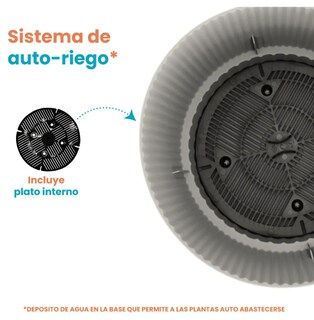 Foto 3 | Macetas Xtellar De 20 L Para Interior Y Exterior En Diseño Sofisticado Pack De 2