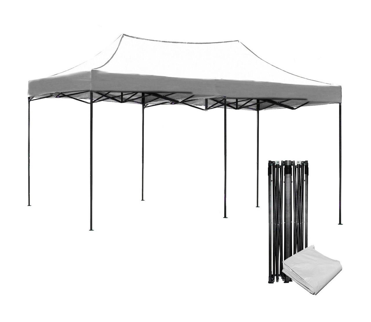 Foto 2 pulgar | Toldo Carpa 6x3 Jardimex Mkz-toldo6x3plegabla color Blanco