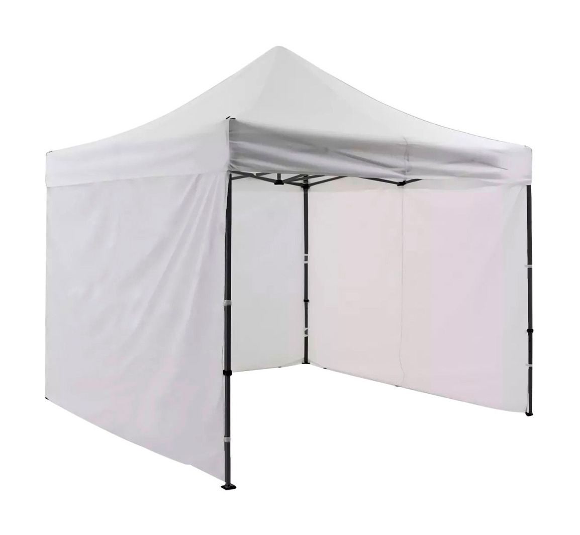 Toldo Carpa con Paredes 3x3 Jardimex Mkz-carpa3x3paredesbla color Blanco