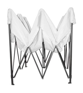 Foto 2 | Toldo Carpa con Paredes 3x3 Jardimex Mkz-carpa3x3paredesbla color Blanco