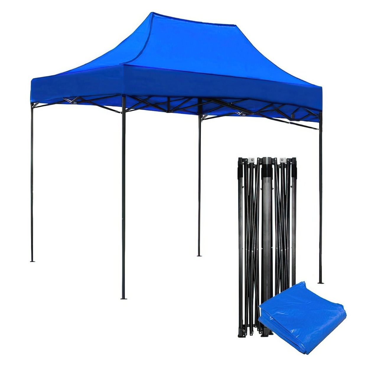 Foto 2 pulgar | Carpa Toldo 2x3 Jardimex Mkz-jmcarpa2x3azu color Azul