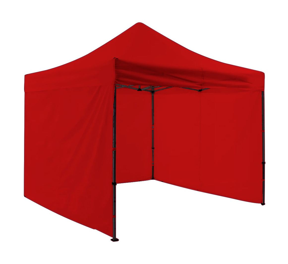 Toldo Carpa Con Paredes 3x3 Jardimex Mkz-carpa3x3paredesro Roja