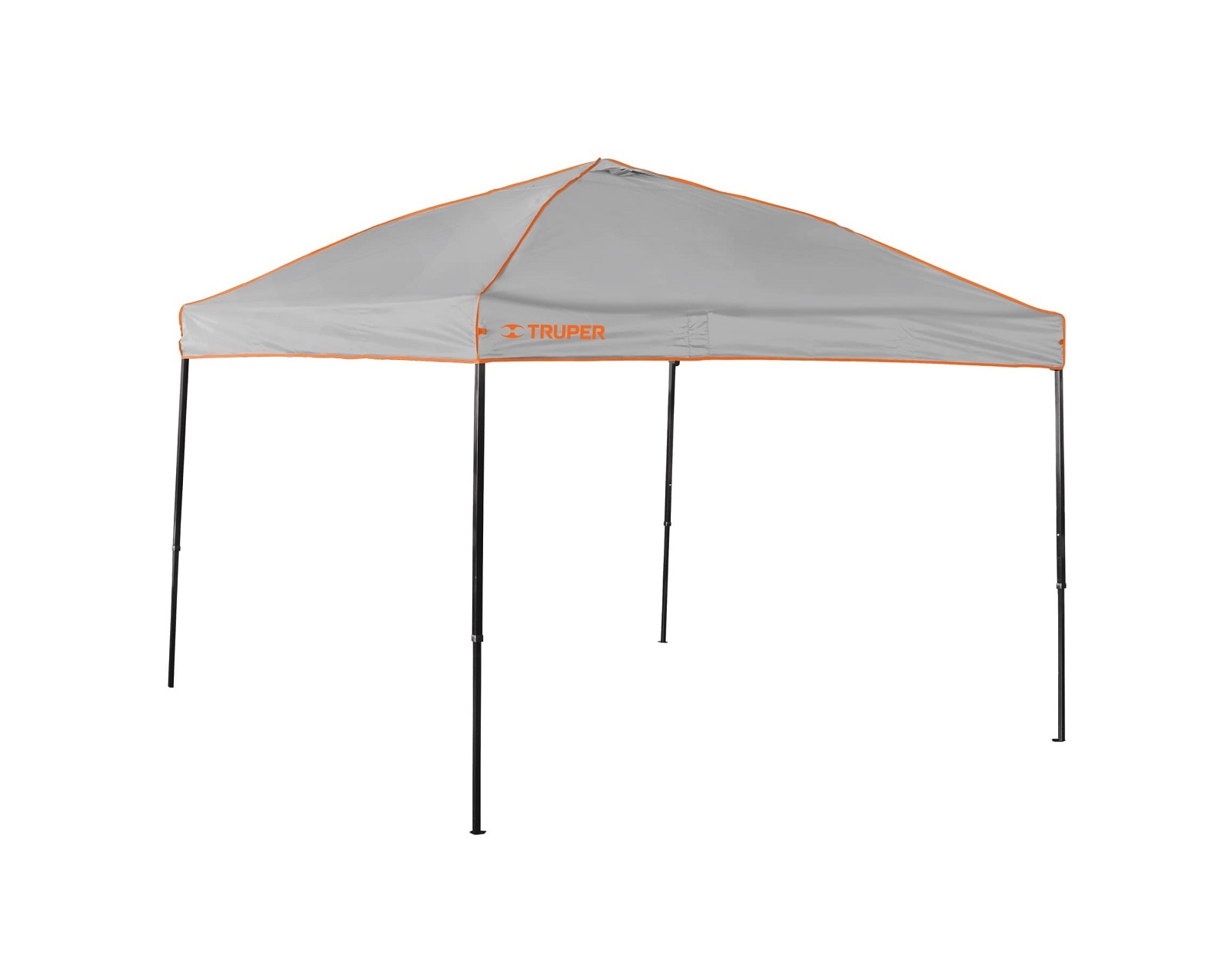 Toldo Plegable Lona De 3 X 3 M, Truper Incluye Maletín color Gris