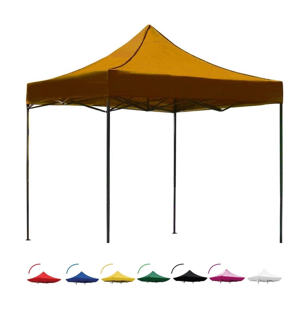 Foto 2 pulgar | Toldo Carpa 3x3 Jardimex Mkz-carpa3x3anar Naranja