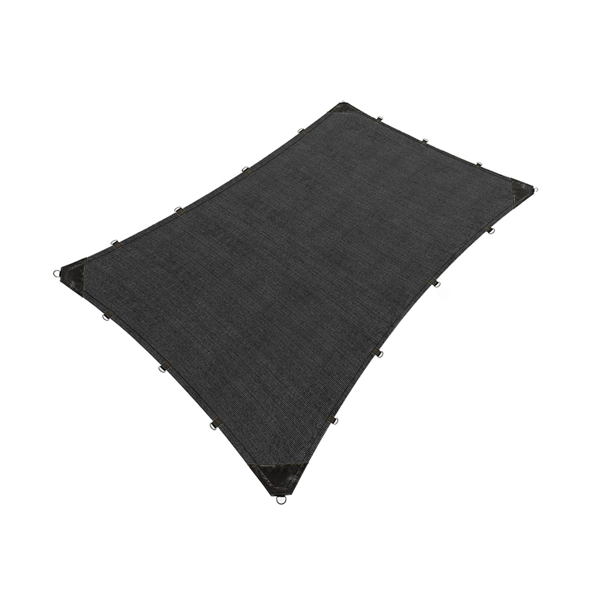 Malla Sombra Hanlob color Negro Extrarreforzada 3 x 2 m