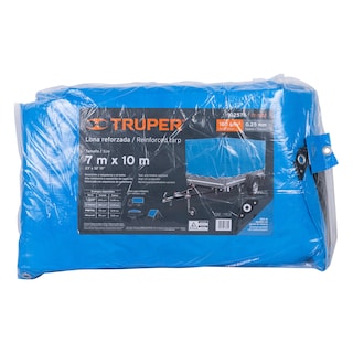 Foto 1 | Lona Truper LT-710Z color Azul Reforzada 7 x 10 m