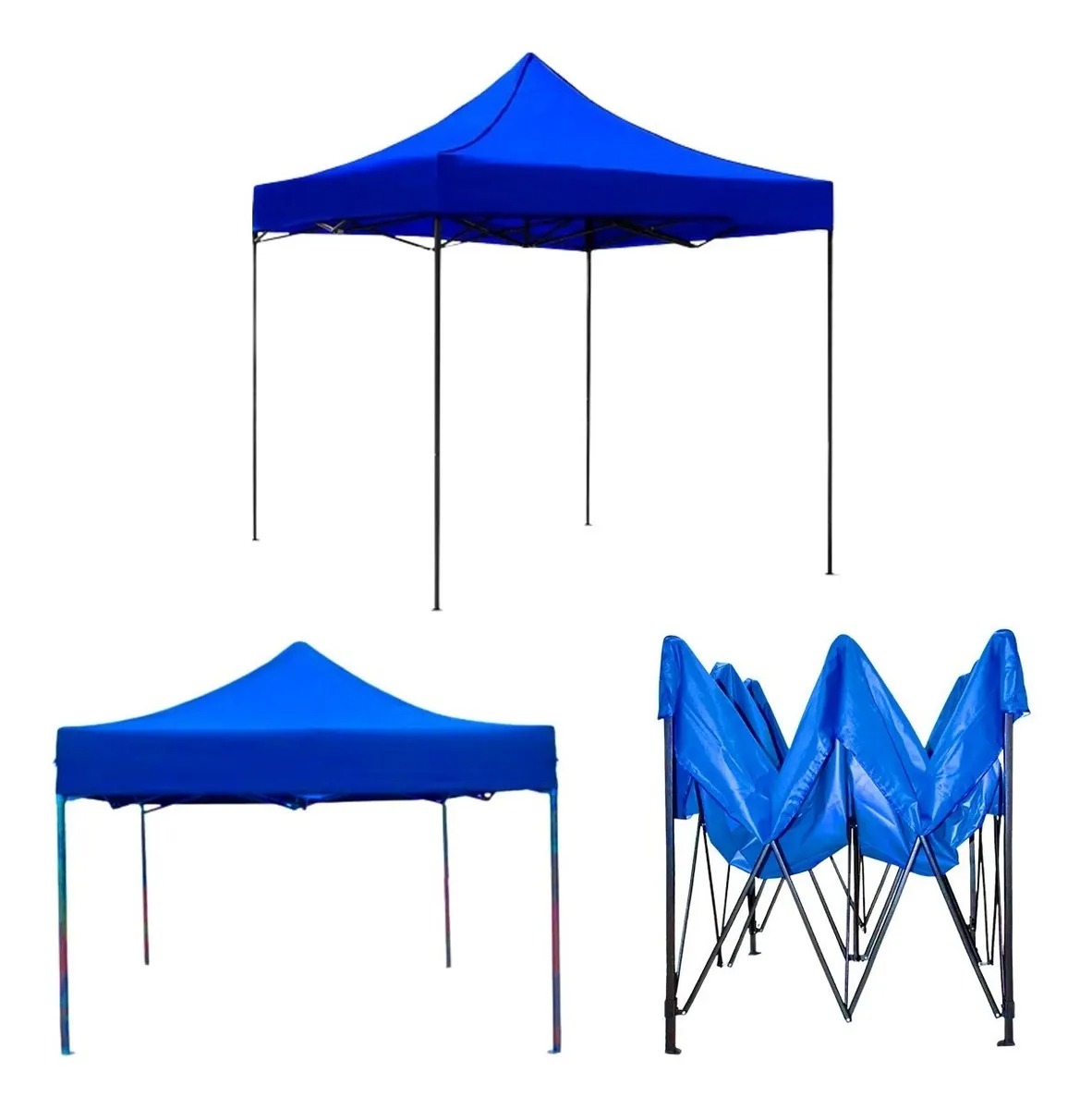 Toldo Gome DS-15249D-AZ color Azul Impermeable