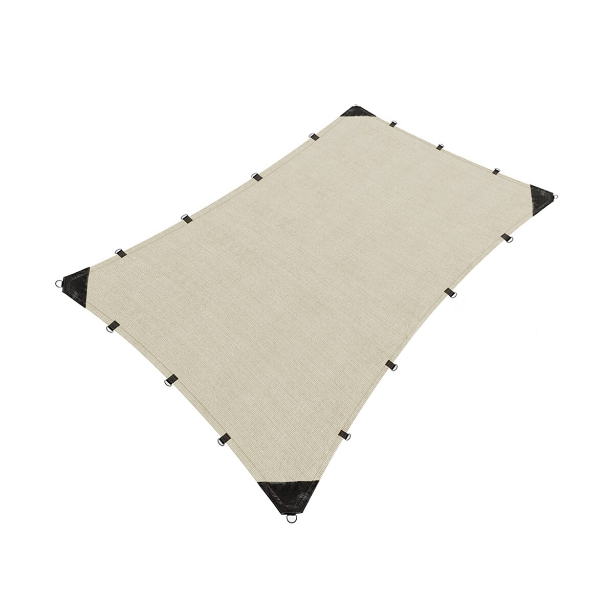 Malla Sombra Hanlob color Beige Reforzada 4 x 6 m $1,530