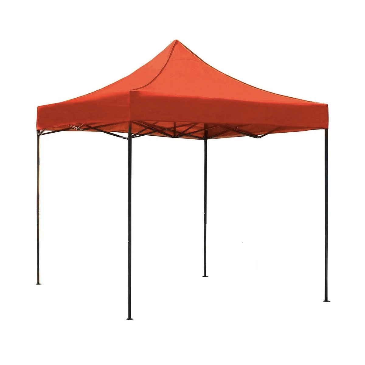 Toldo Practiksa Impermeable color Rojo 3 X 3 m