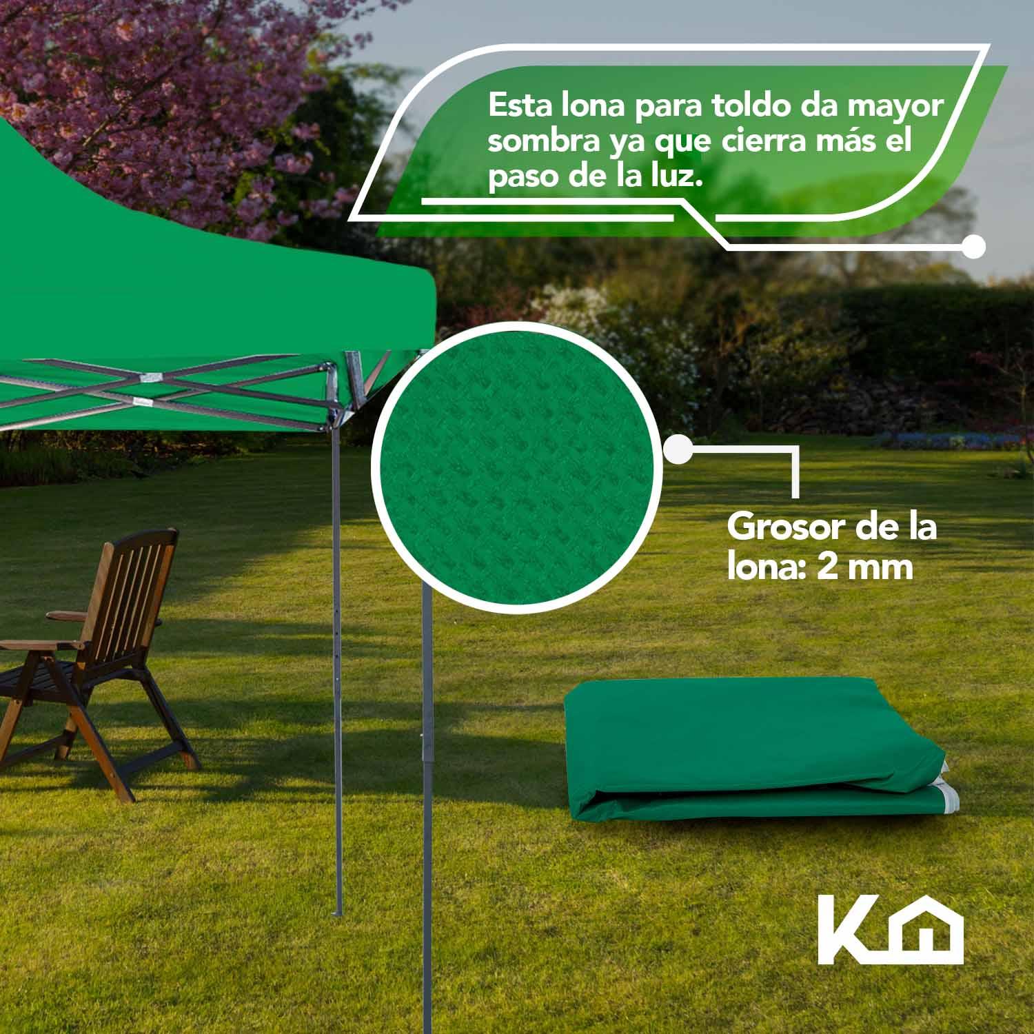 Foto 6 pulgar | Repuesto de Toldo KingsHouse 300506 color Verde 2x2