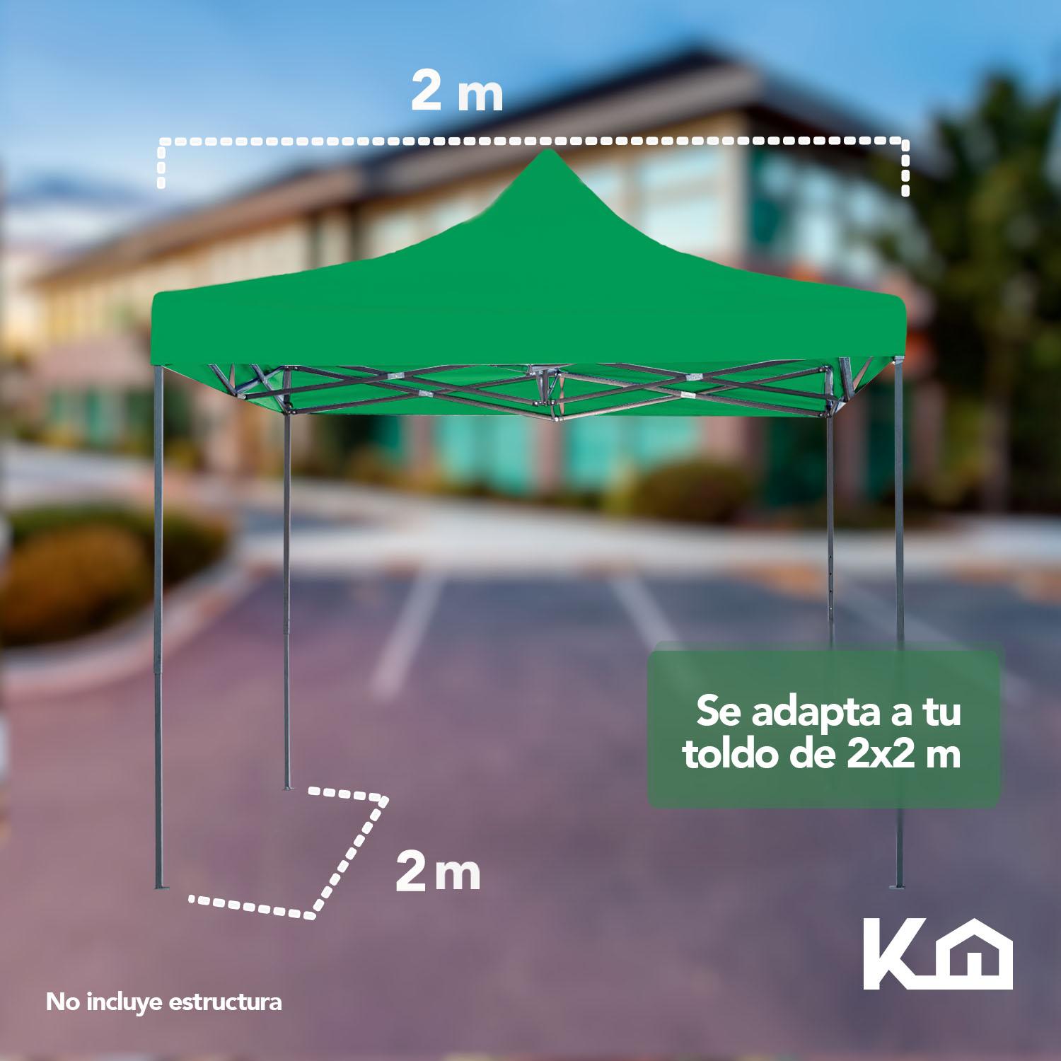 Foto 7 pulgar | Repuesto de Toldo KingsHouse 300506 color Verde 2x2