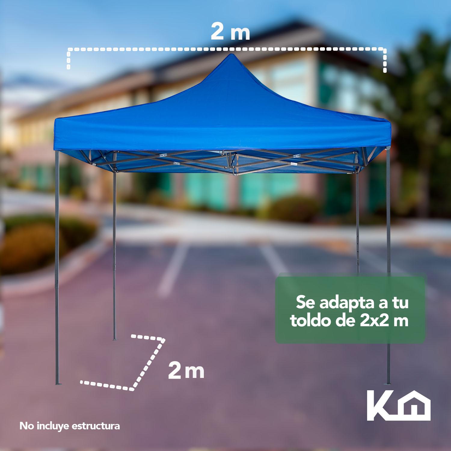 Foto 7 pulgar | Repuesto de Toldo KingsHouse 300504 color Azul 2x2