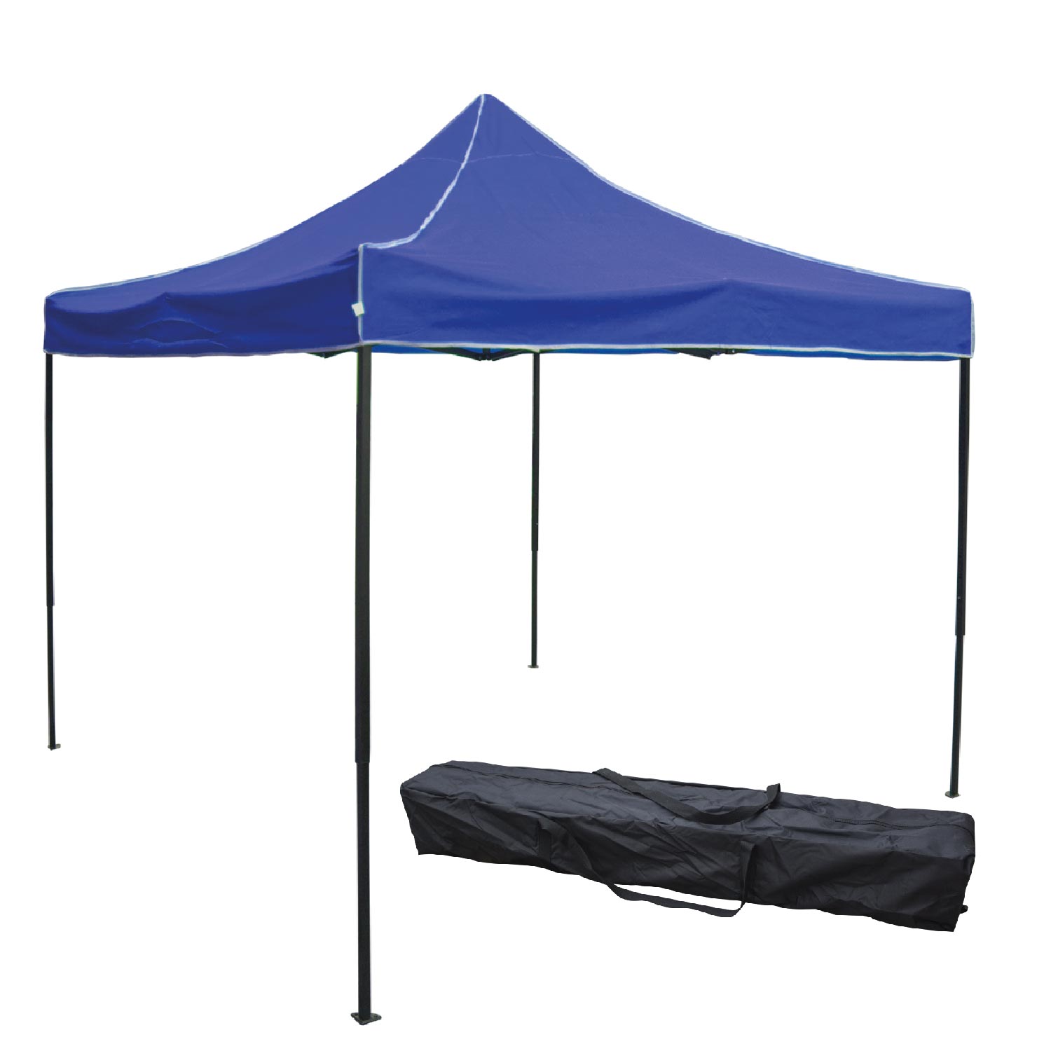 Toldo Carpa Plegable KingsHouse 293410 color Azul Reforzado más Bolsa Transportadora Jardín