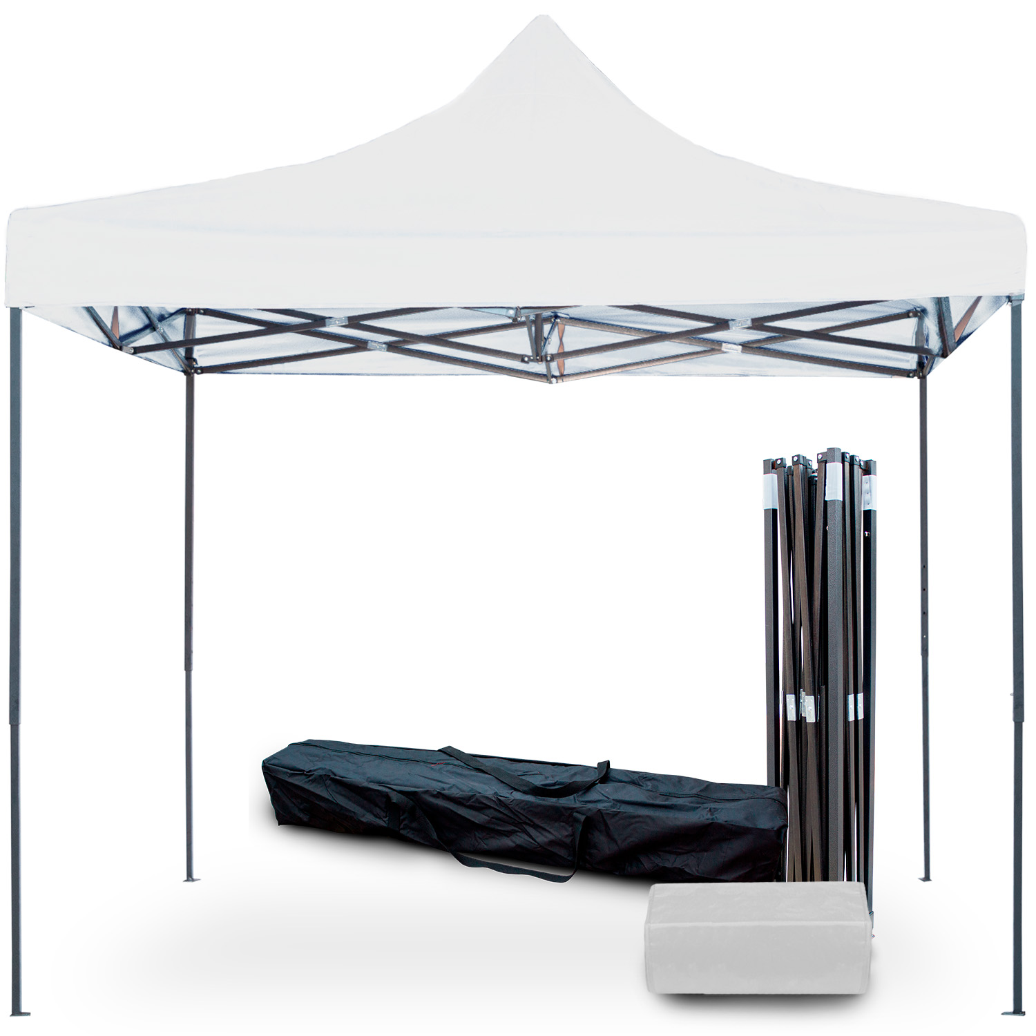 Foto 2 pulgar | Toldo Impermeable KingsHouse 2 x 2 m color Blanco con Bolsa