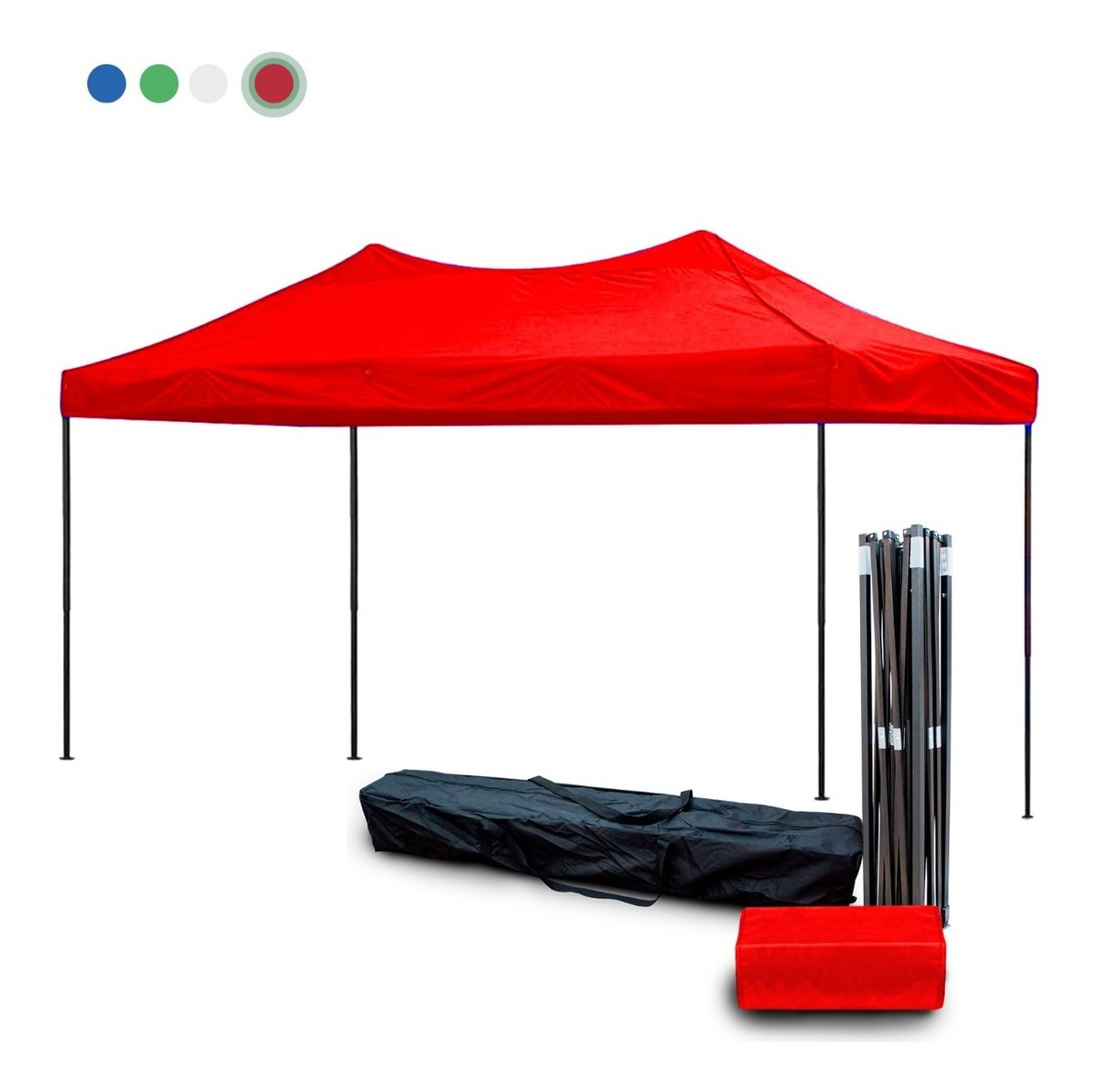 Foto 2 pulgar | Carpa Toldo Plegable Impermeable 3x4.5m + Bolsa Transporte