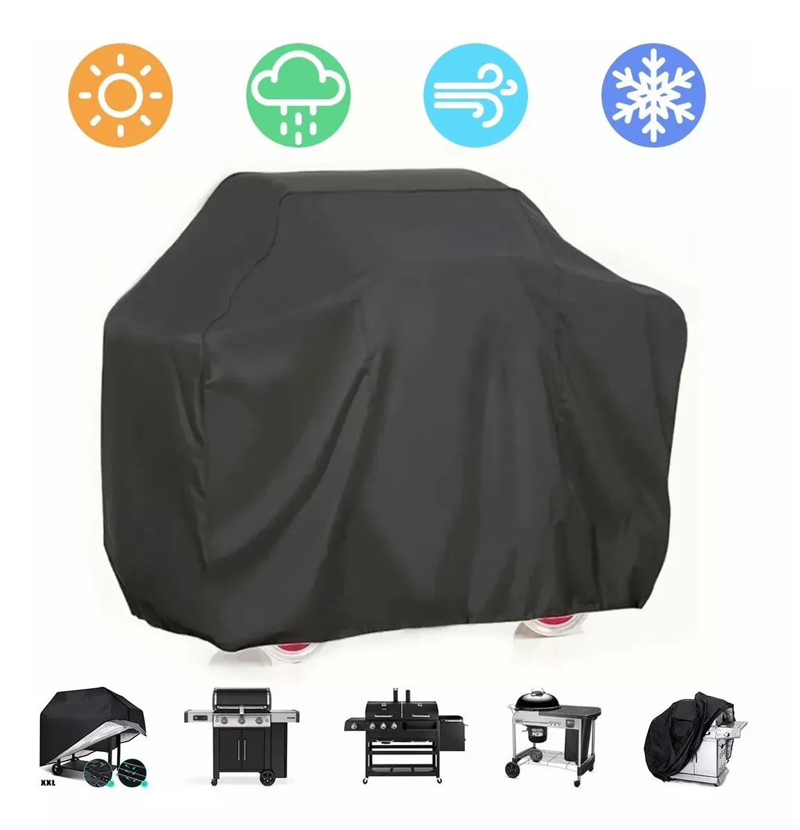 Foto 4 pulgar | Funda Protectora para Asador Belung a Prueba de Lluvia color Negro