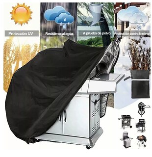Foto 4 | Funda Protectora para Asador Belung a Prueba de Lluvia color Negro