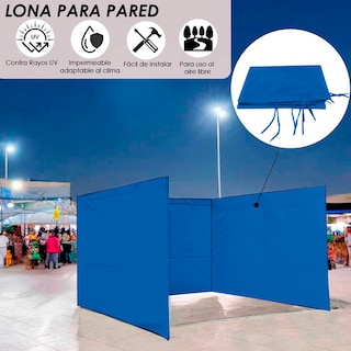 Foto 4 | Paredes Toldo Ilios Innova 3x3 Azul