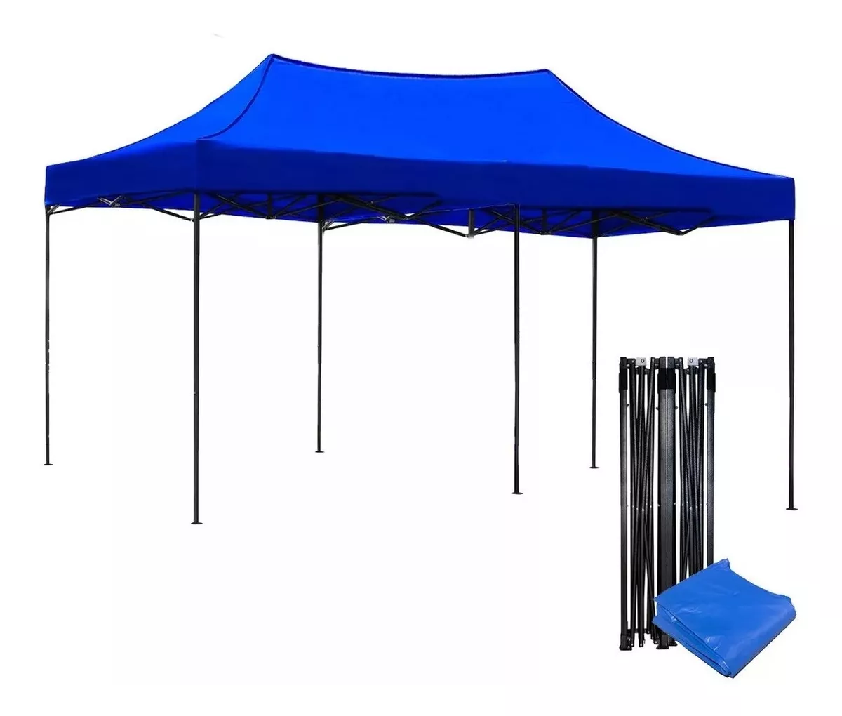 Carpa Genérico color Azul 6 x 3 m