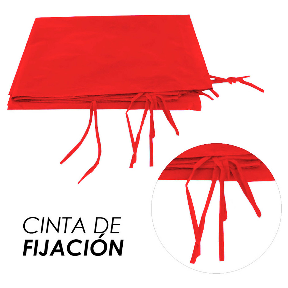 Foto 9 pulgar | Paredes para Toldo Iliosinova Rojo