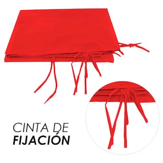 Foto 8 | Paredes para Toldo Iliosinova Rojo