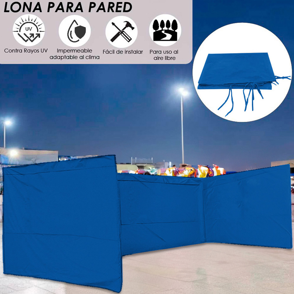 Foto 4 | Paredes para Toldo Impermeables Ilios Innova 3x6 Azul