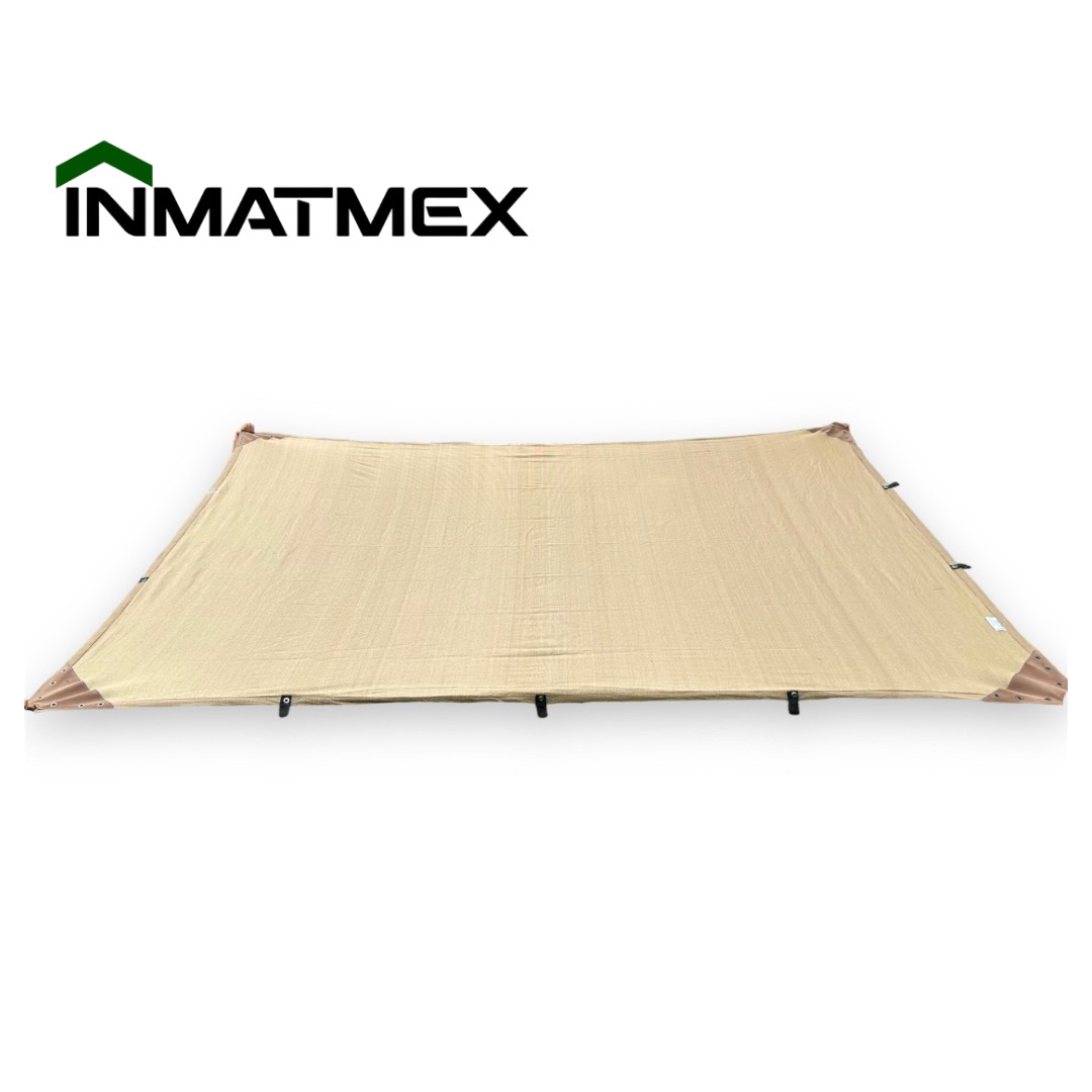 Foto 3 pulgar | Malla Sombra Impermeable 2 x 7 M color Beige