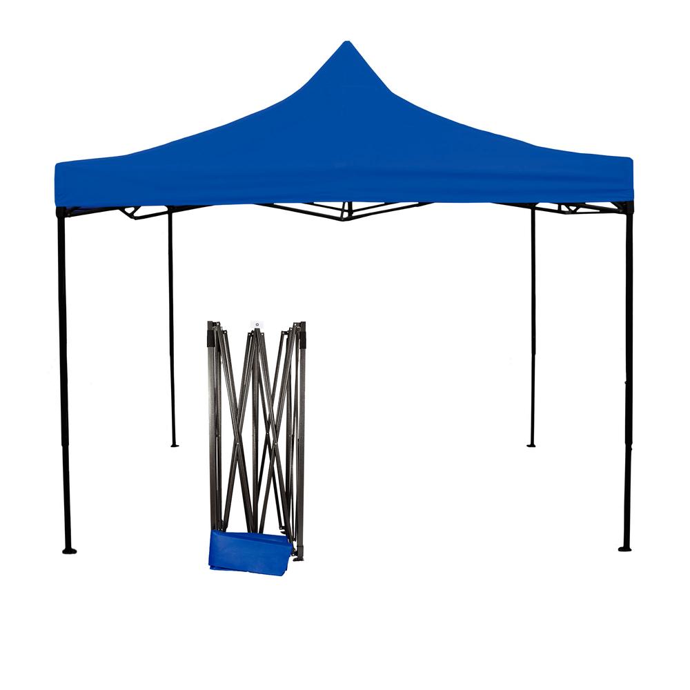 Foto 2 pulgar | Toldo Carpa 3x3 Plegable Sky Green Azul