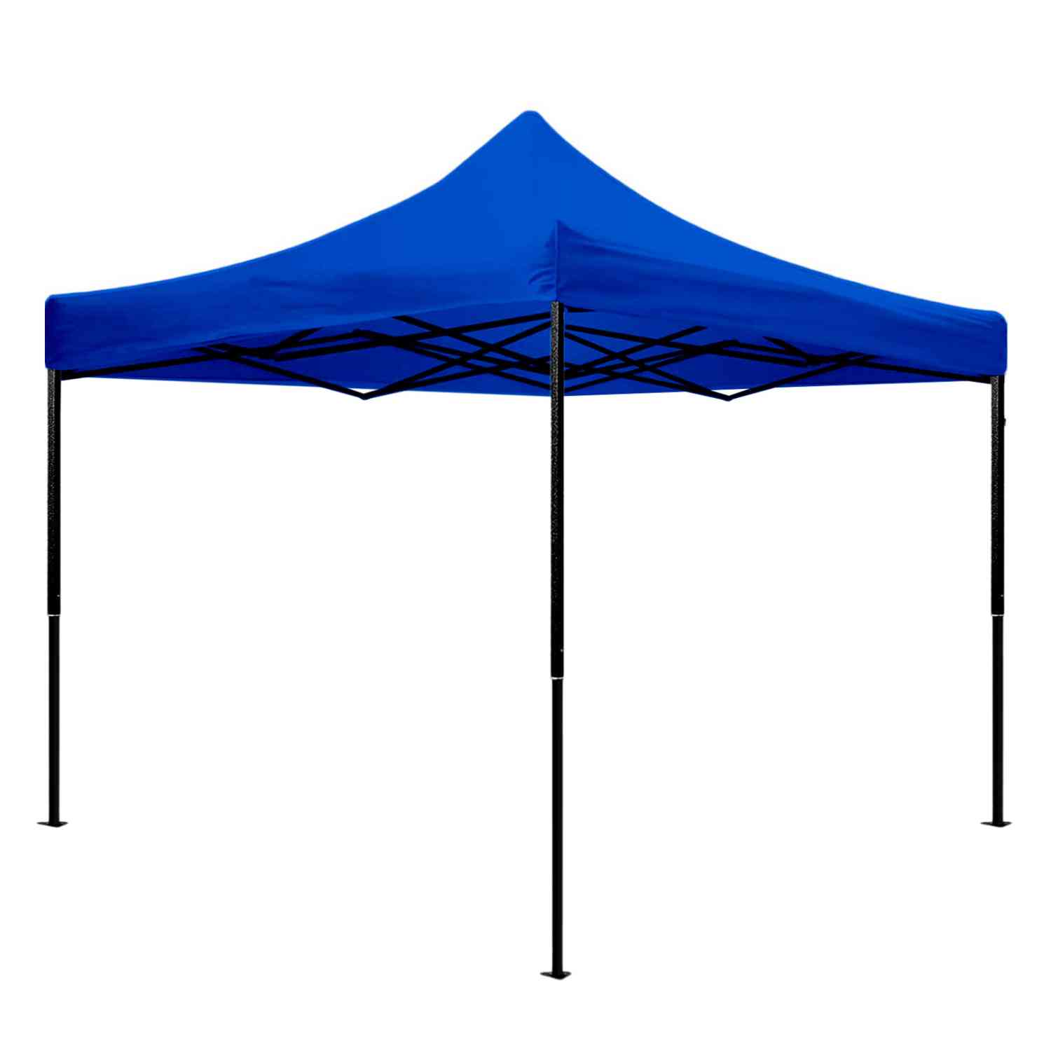 Foto 2 pulgar | Carpa Toldo 3x3 Plegable Con Maletin Impermeable 600d Azul