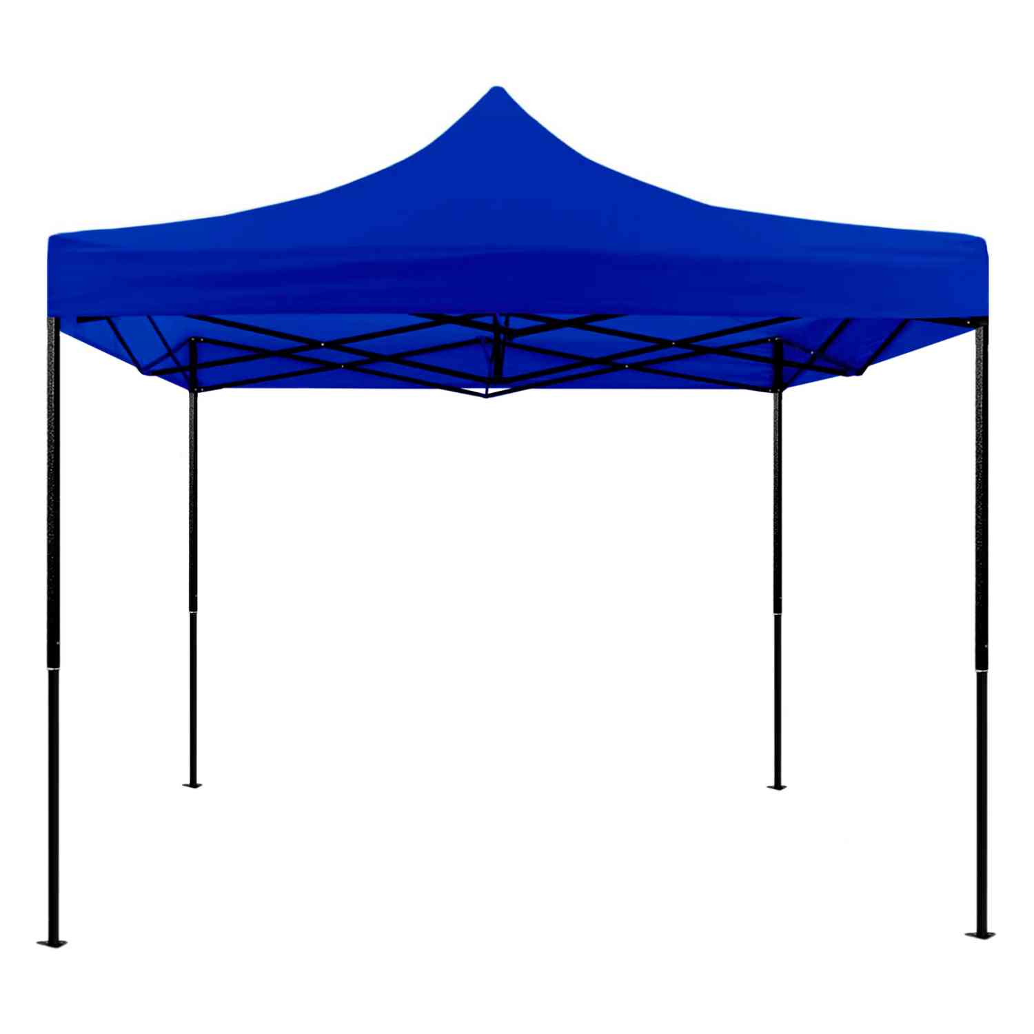 Foto 5 pulgar | Carpa Toldo 3x3 Plegable Con Maletin Impermeable 600d Azul