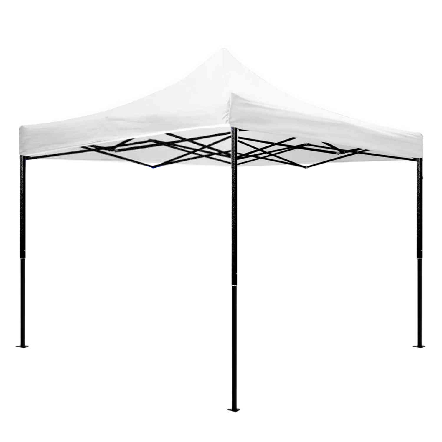 Foto 2 pulgar | Carpa Toldo 3x3 Plegable Con Maletin Impermeable 600d Blanco