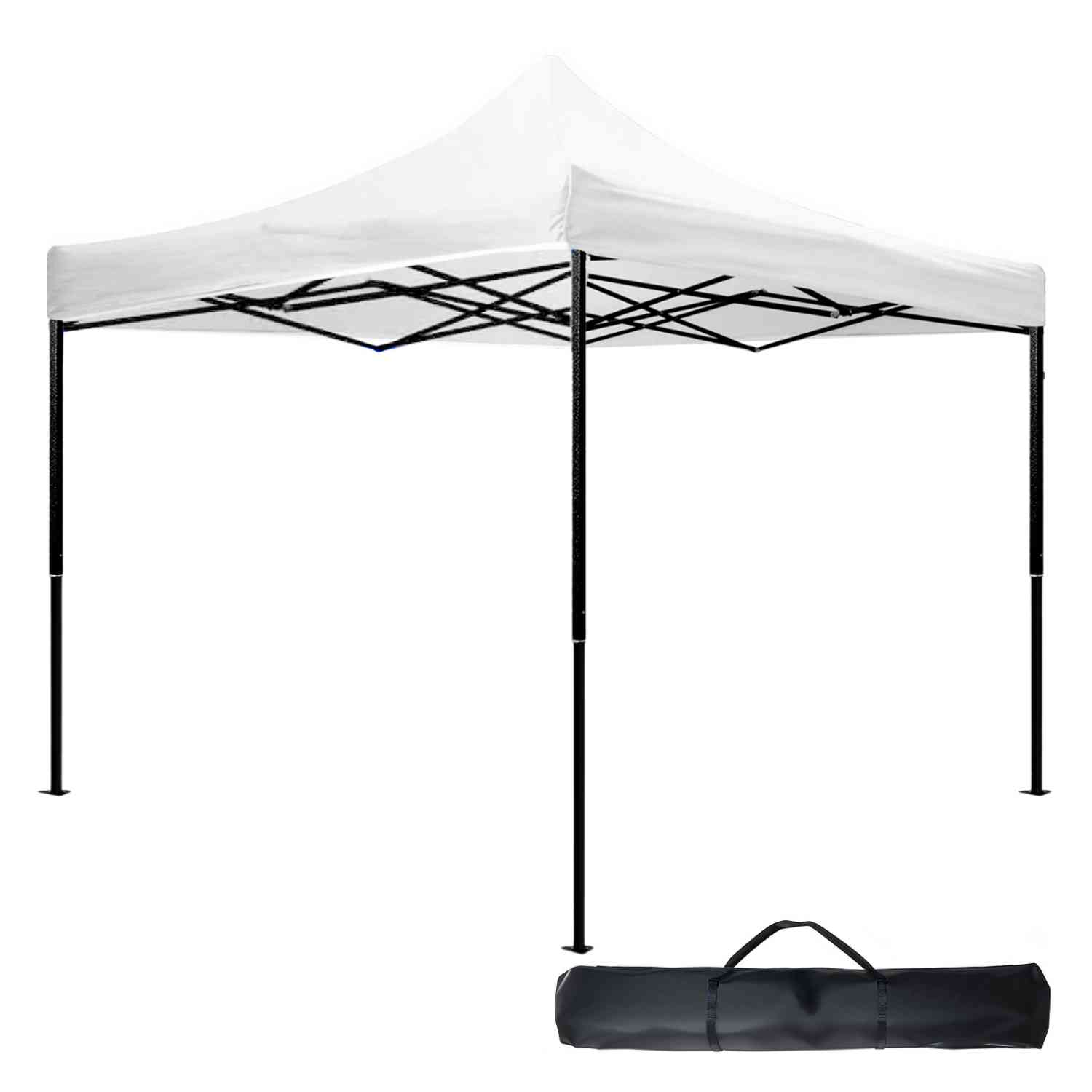 Foto 4 pulgar | Carpa Toldo 3x3 Plegable Con Maletin Impermeable 600d Blanco