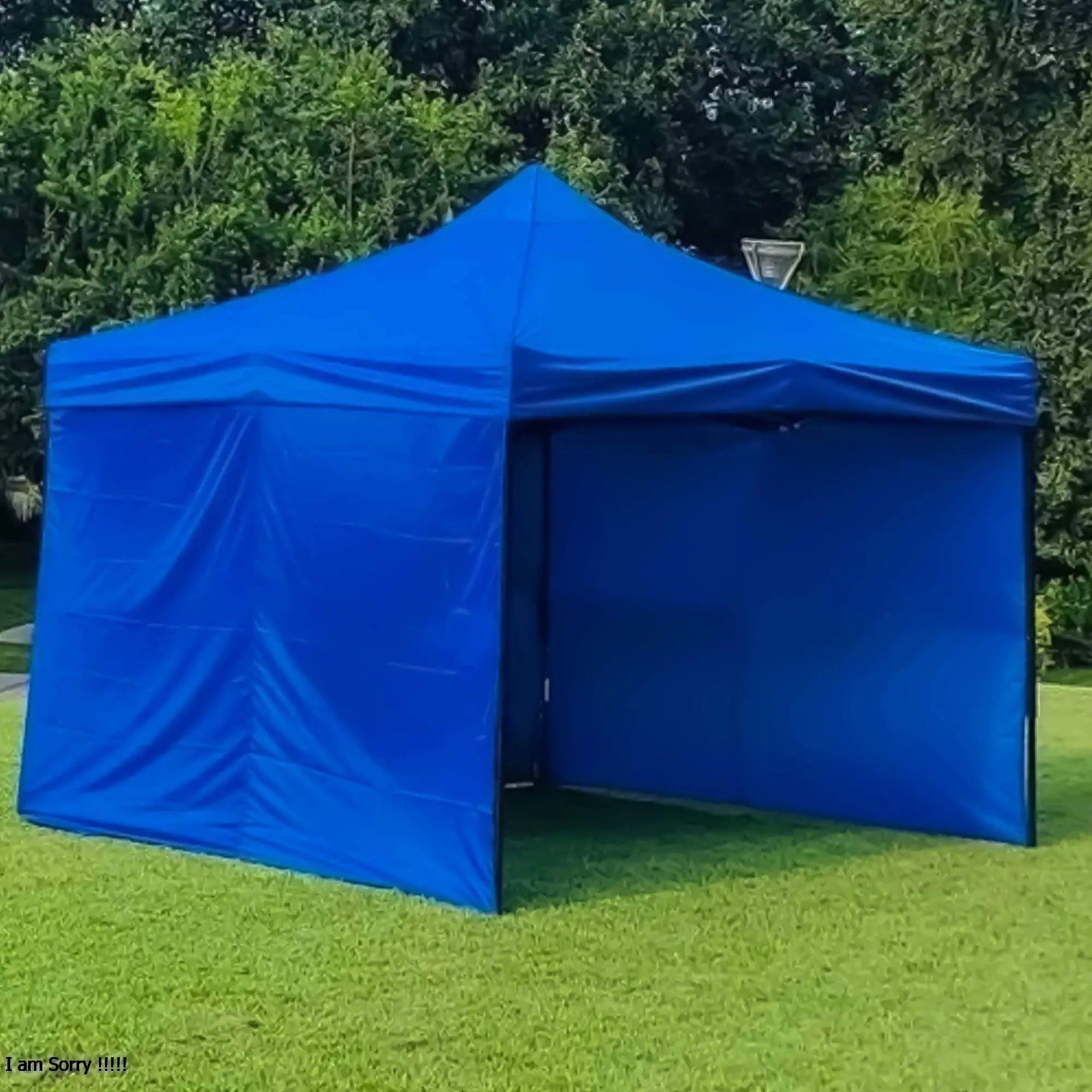 Carpa 2x2 Azul Con Paredes