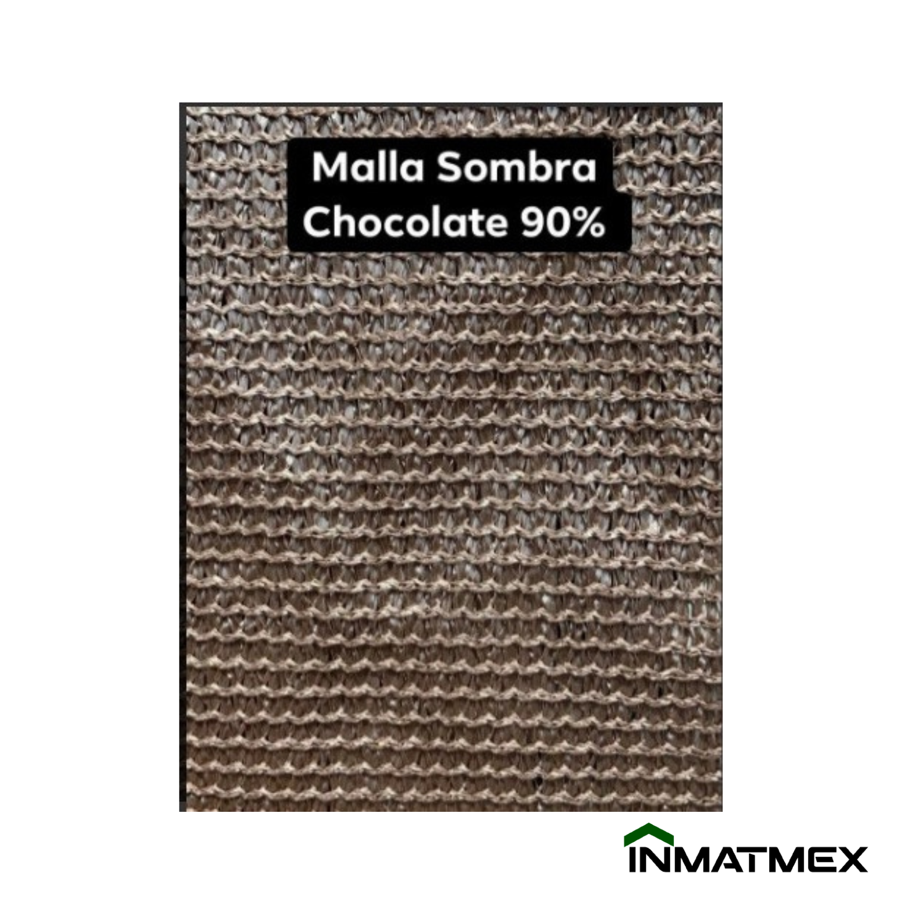 Foto 5 | Malla Sombra Inmatmex 5 x 9 Café