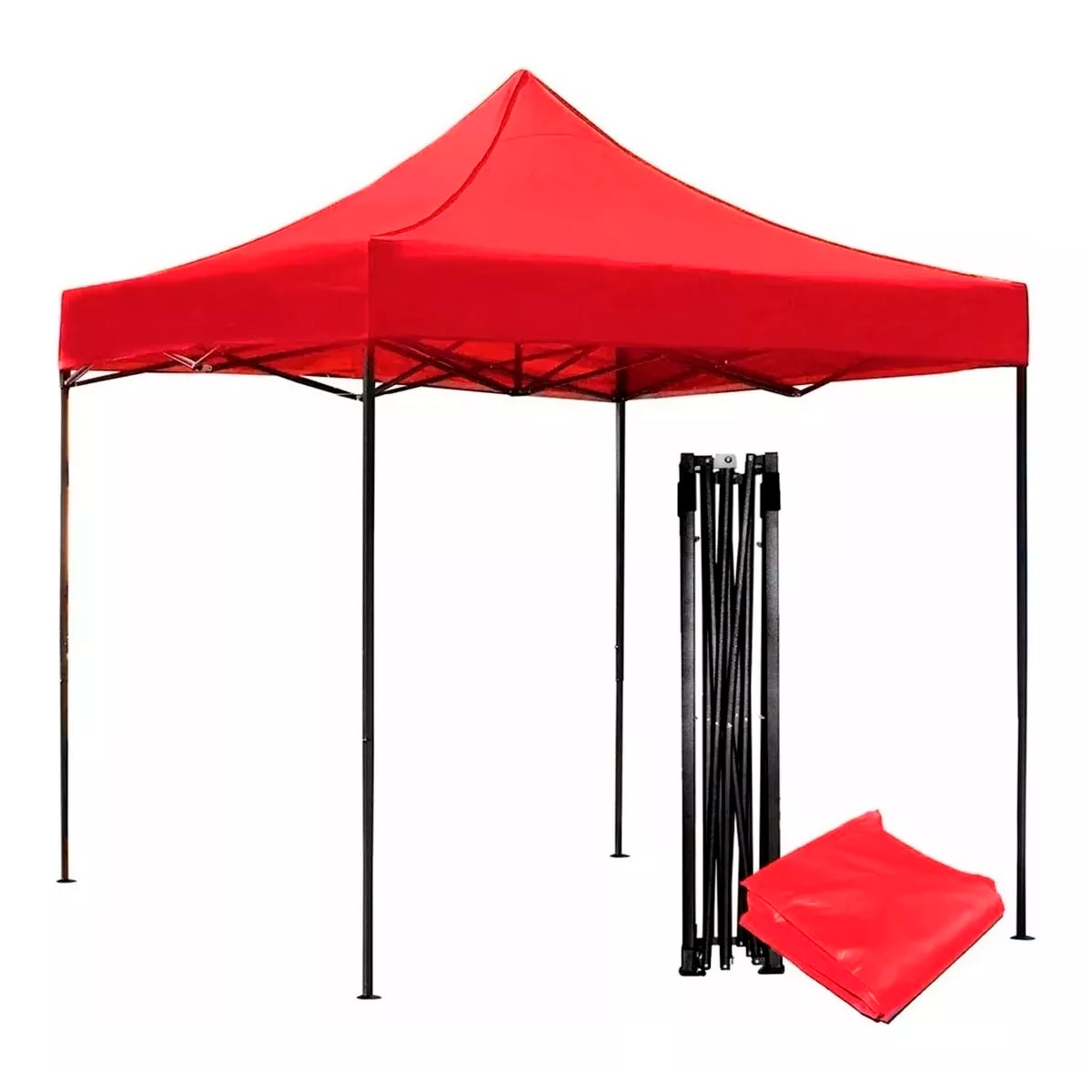 Carpa Green Apple Rojo Impermeable $1,199