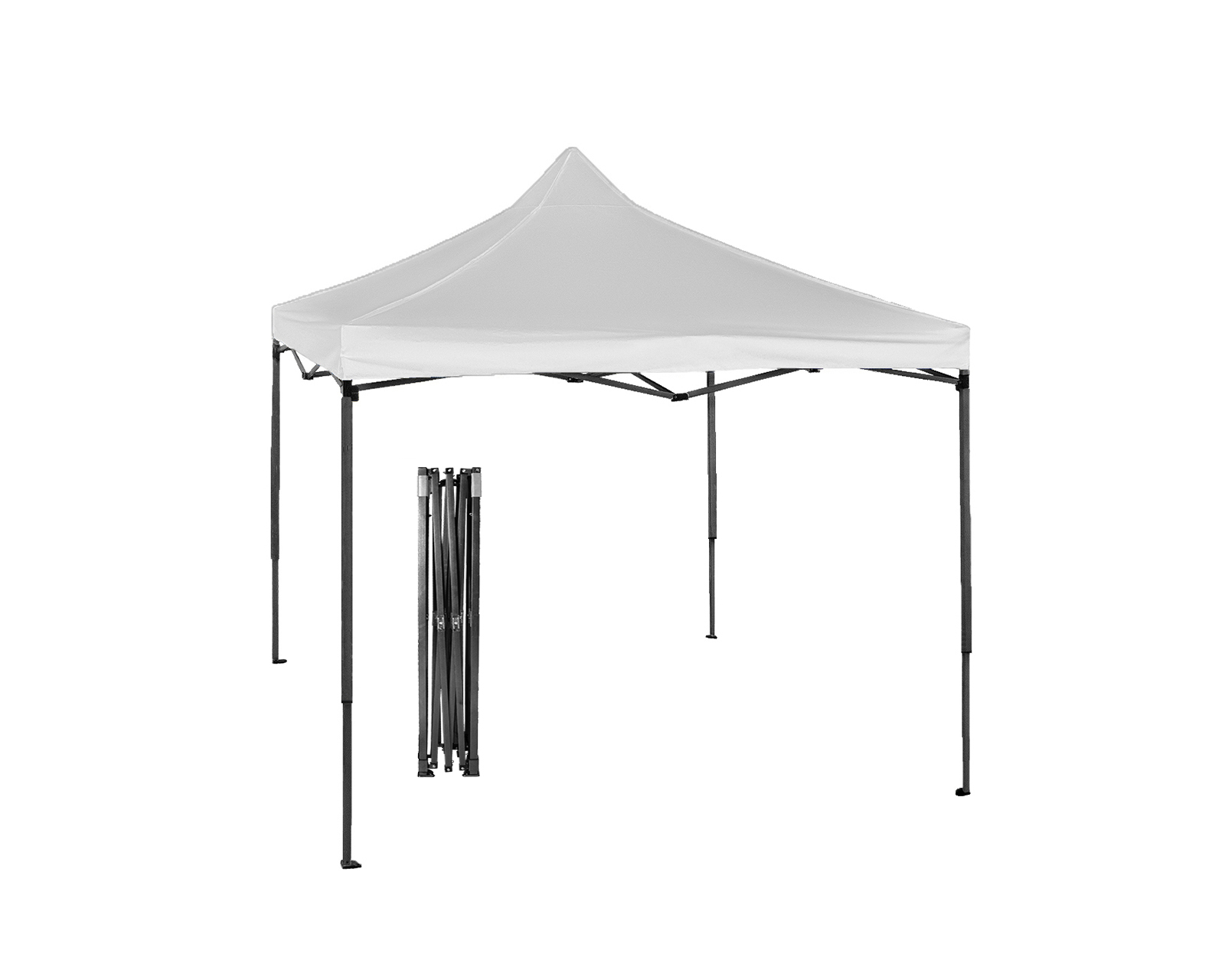 Foto 3 | Carpa Toldo Shopilinc Blanco Item57 3 X 3 Sin Bolsa Sin Paredes